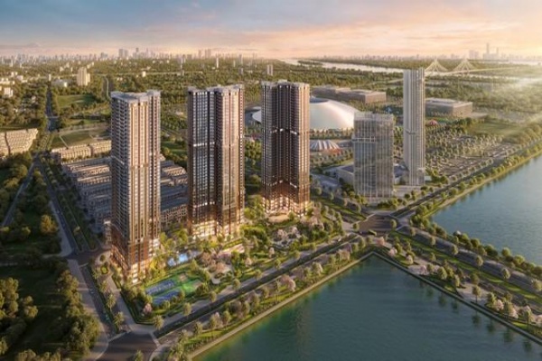 Nhà liền kề Imperia The Regent và dòng sản phẩm thấp tầng thương mại bám sát bốn mặt tiền lớn