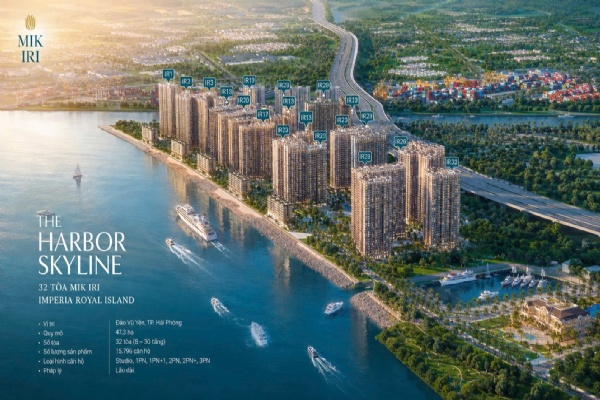Chung cư The Harbor Skyline và biểu tượng sống kiêu hãnh trên cao tại Hải Phòng