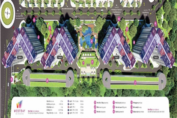 Mặt bằng thiết kế Ecopark Văn Giang và nghệ thuật kiến trúc đa dạng giữa lòng sinh thái