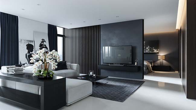 Cho thuê căn hộ 1 phòng ngủ The InterOne Bắc Giang hướng Tây – 37m², thiết kế hiện đại, thoáng khí