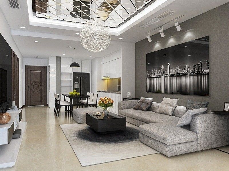 Bán căn hộ HH5 The InterOne Bắc Giang hướng Tây Nam – 1PN+ 46m², phù hợp chuyên gia KCN Vân Trung