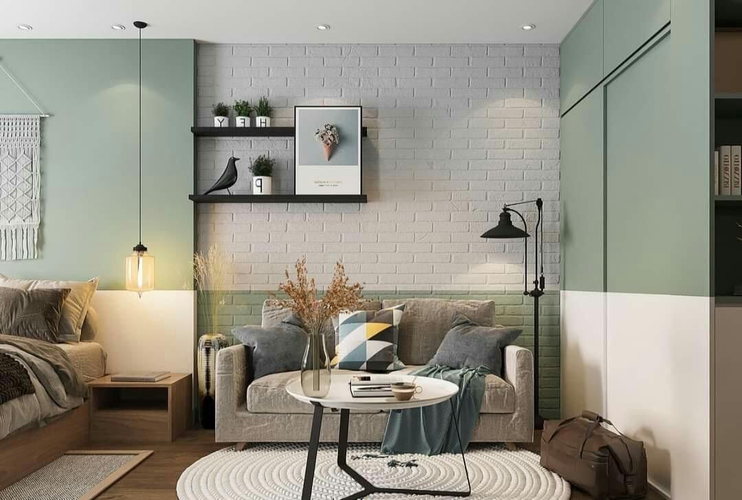 Cho thuê căn góc 2 ngủ tòa P3 nhà trống diện tích 74.42m2 ban công view hồ bơi The Parkland