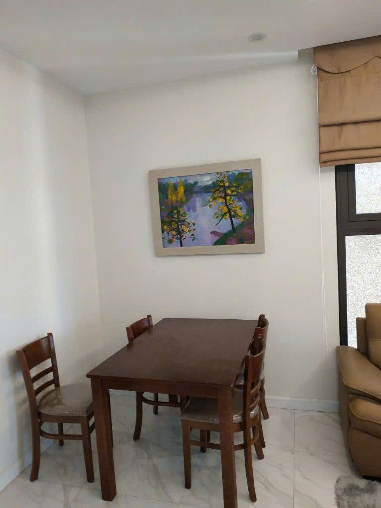 Cho thuê căn hộ 1 phòng ngủ D'Eldorado Ng Hoàng Tôn - Tầng thấp tòa E1 diện tích 38m2 view Hồ Tây