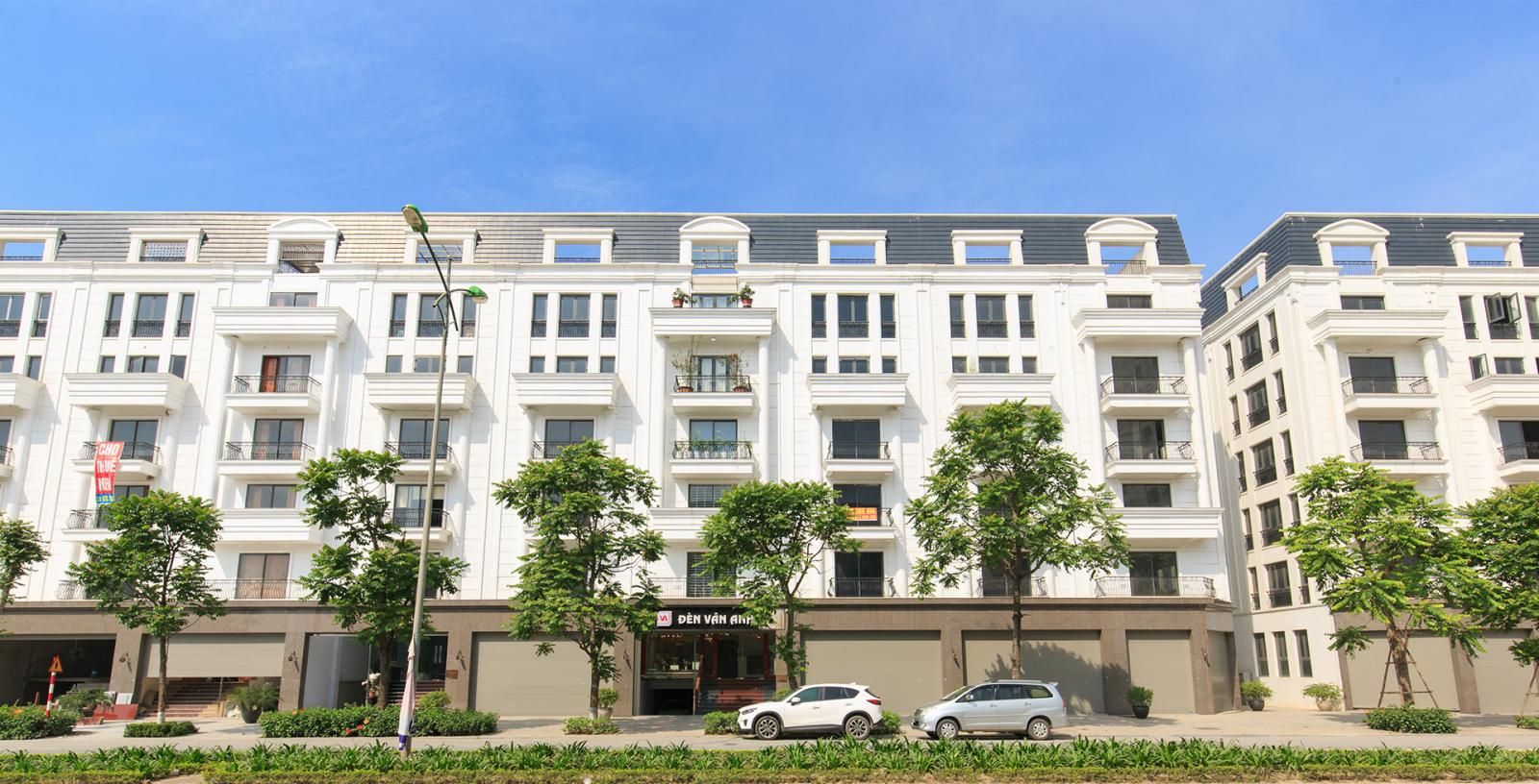Bán nhà liền kề The Crown Đại Hoàng Sơn Bắc Ninh – Hoàn thiện mặt ngoài, liền kề 4 tầng
