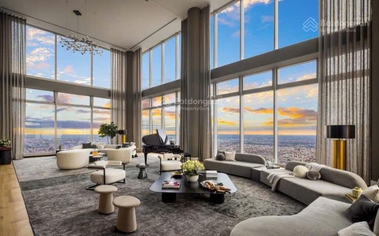 Bán chung cư Penthouse hướng Tây Nam bàn giao cao cấp - Kính LowE Sunshine Continental Trần Bình