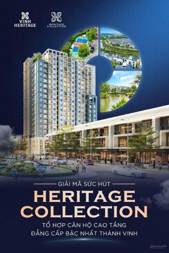 Cho thuê căn hộ Heritage Collection hướng Tây Bắc – view thành phố, thuận tiện di chuyển