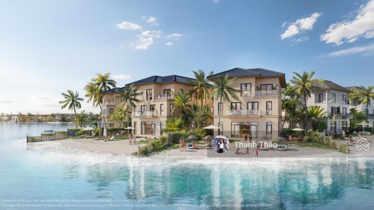 Cần bán biệt thự song lập hướng biển chính Bắc 3 tầng 1 tum xây thô MIK Green Paradise Cần Giờ