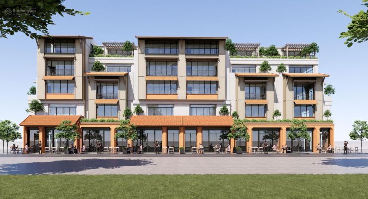 Mua căn góc liền kề Đông Tứ Trạch vị trí đẹp kinh doanh 4 tầng mặt tiền 3m Charmora City Nha Trang