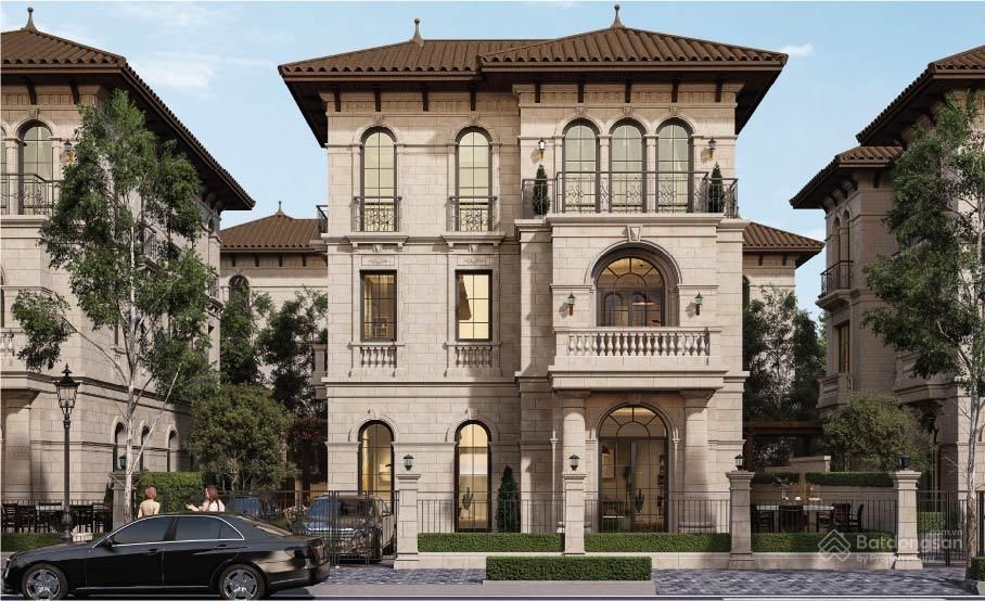 Bán biệt thự Alluvia Sunshine Marina Hưng Yên hướng Đông Tứ Trạch - Bàn giao mặt ngoài 6m sân rộng