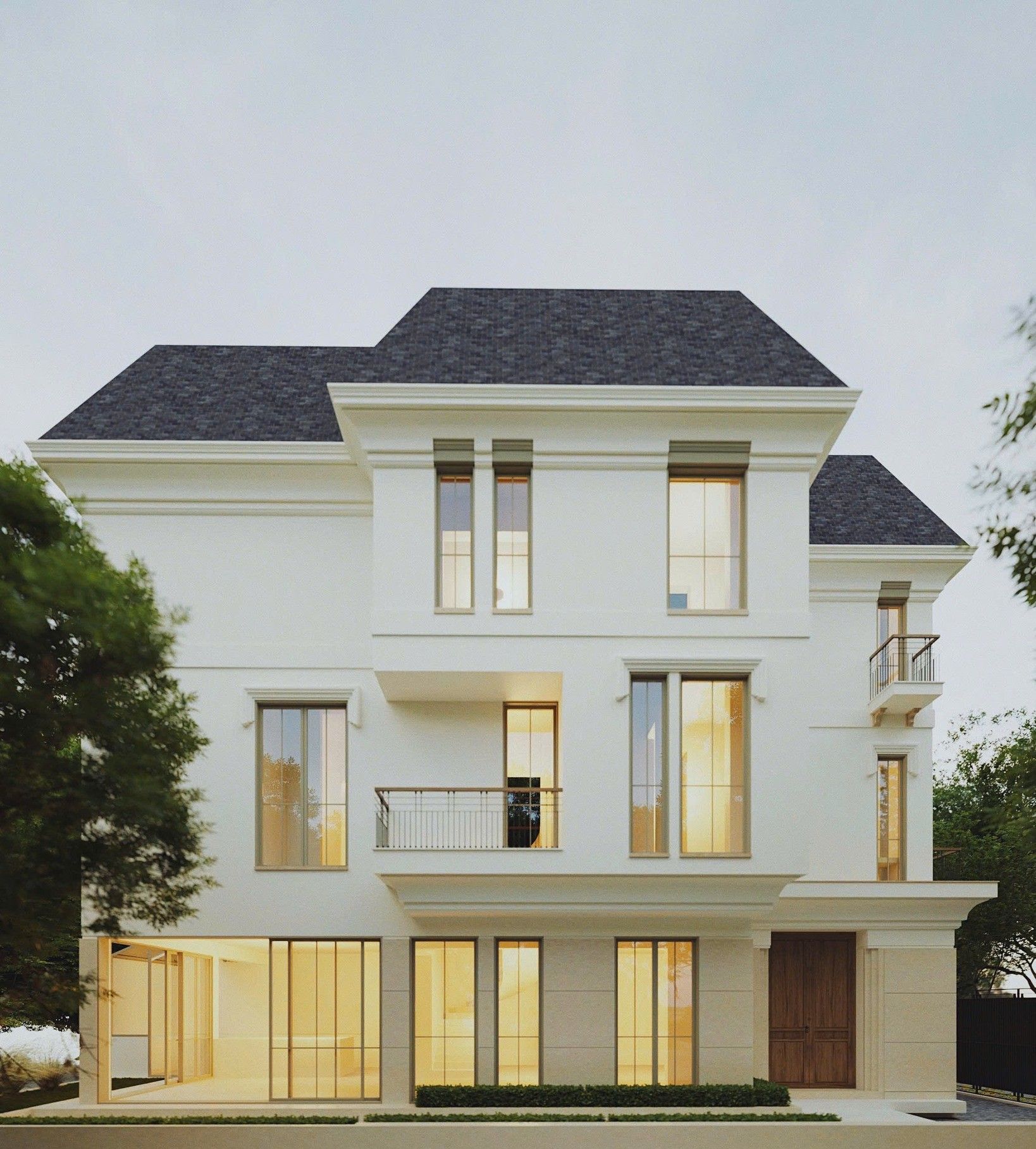 Bán biệt thự Thiên Đường Nhiệt Đới hướng Bắc - DT: 162m2/3 tầng 1 tum xây thô Vinhomes Hạ Long