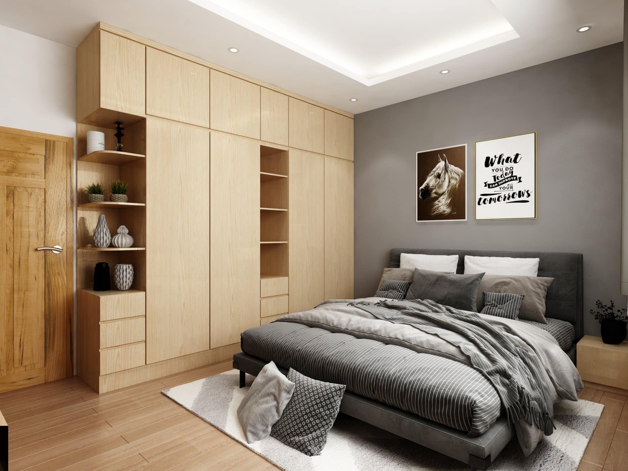 Cho thuê căn hộ HH3 The InterOne Bắc Giang 2PN 74m² hướng Đông Nam – Gần trường học, bệnh viện