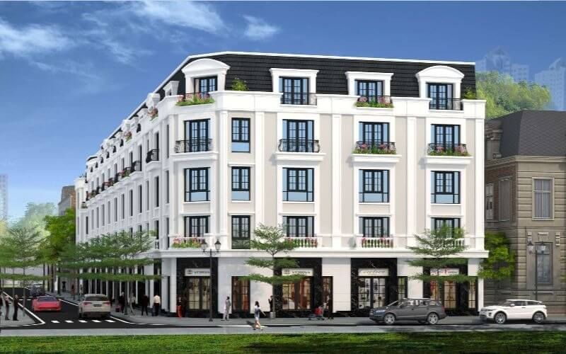 Bán shophouse The Crown Đại Hoàng Sơn Bắc Ninh - Hướng Đông, vị trí gần vườn hoa