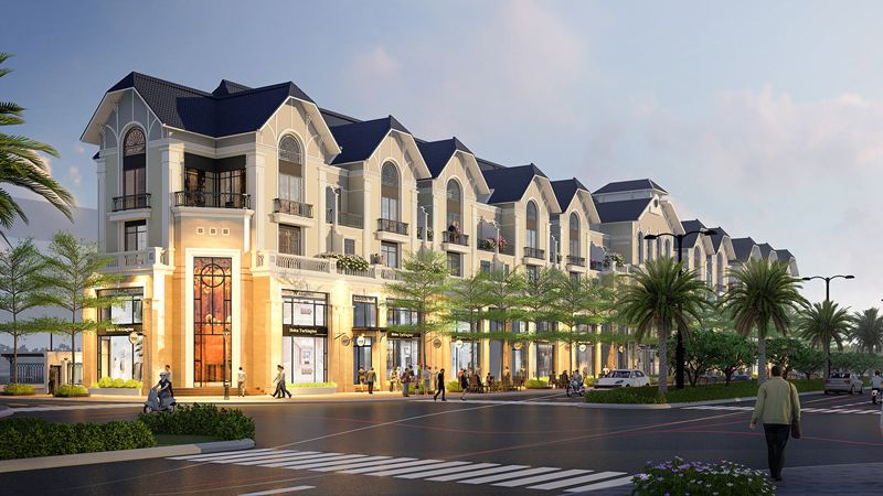 Cho thuê biệt thự đầy đủ nội thất có sân vườn rộng rộng ban công view vườn Alluvia City Hưng Yên