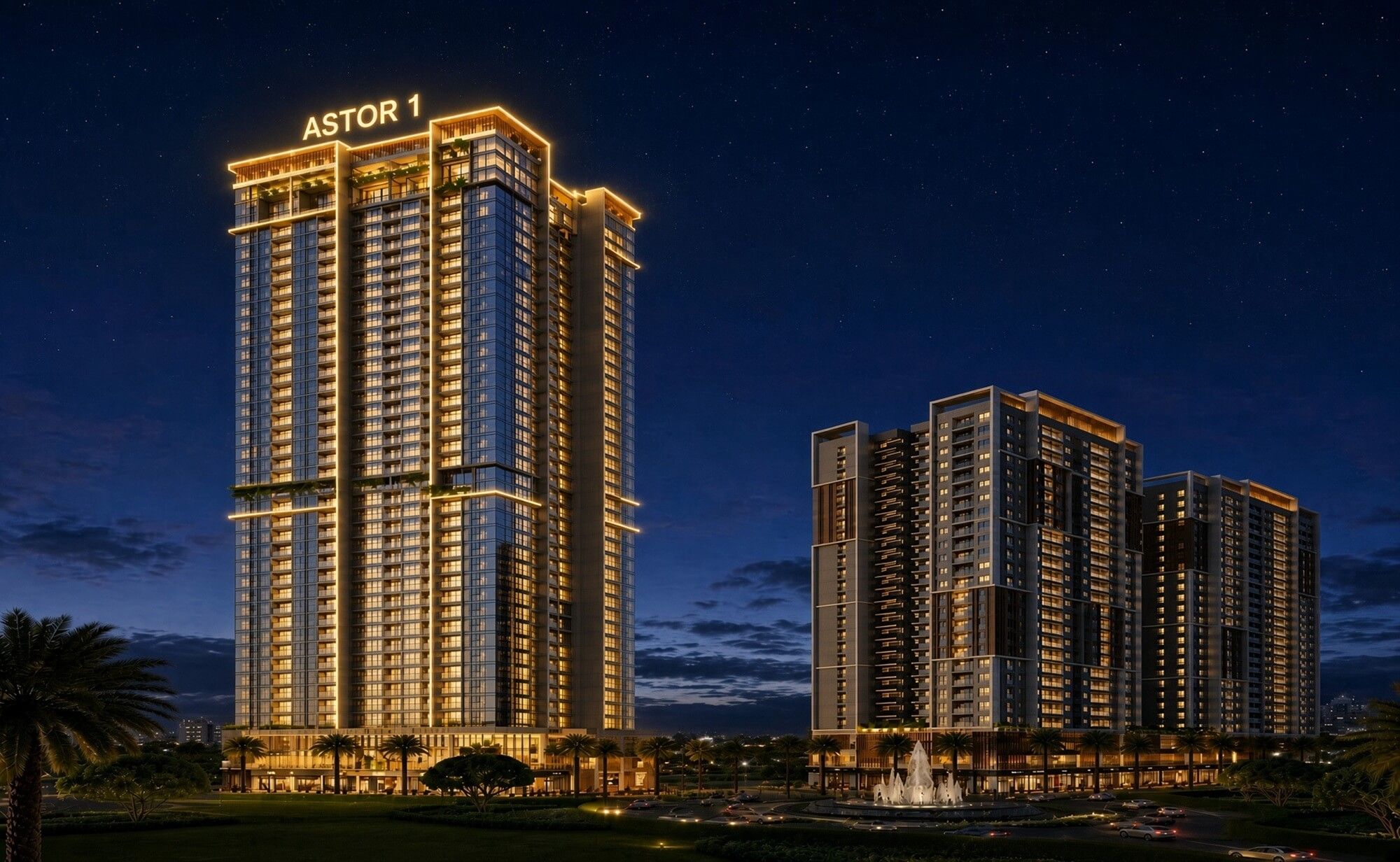 Cho thuê Penthouse ASTOR1 IA25 Ciputra 240m2, căn giới hạn không gian sống riêng tư tại Tây Hồ