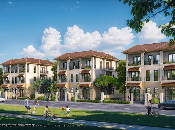 Bán căn góc biệt thự chính Tây diện tích rộng - Sân vườn rộng rãi InterCentral Đông Anh giá VIP