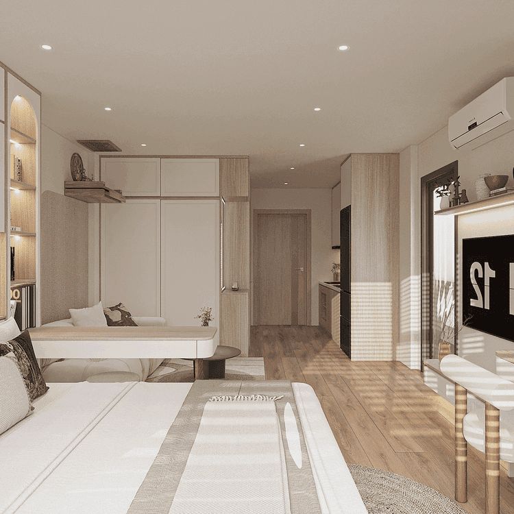 Bán căn hộ 2PN+1 tầng trung - DT: 101.2m2 tòa L2 The BLOOM Lumiere Hanoi Seasons Garden Ng Trãi