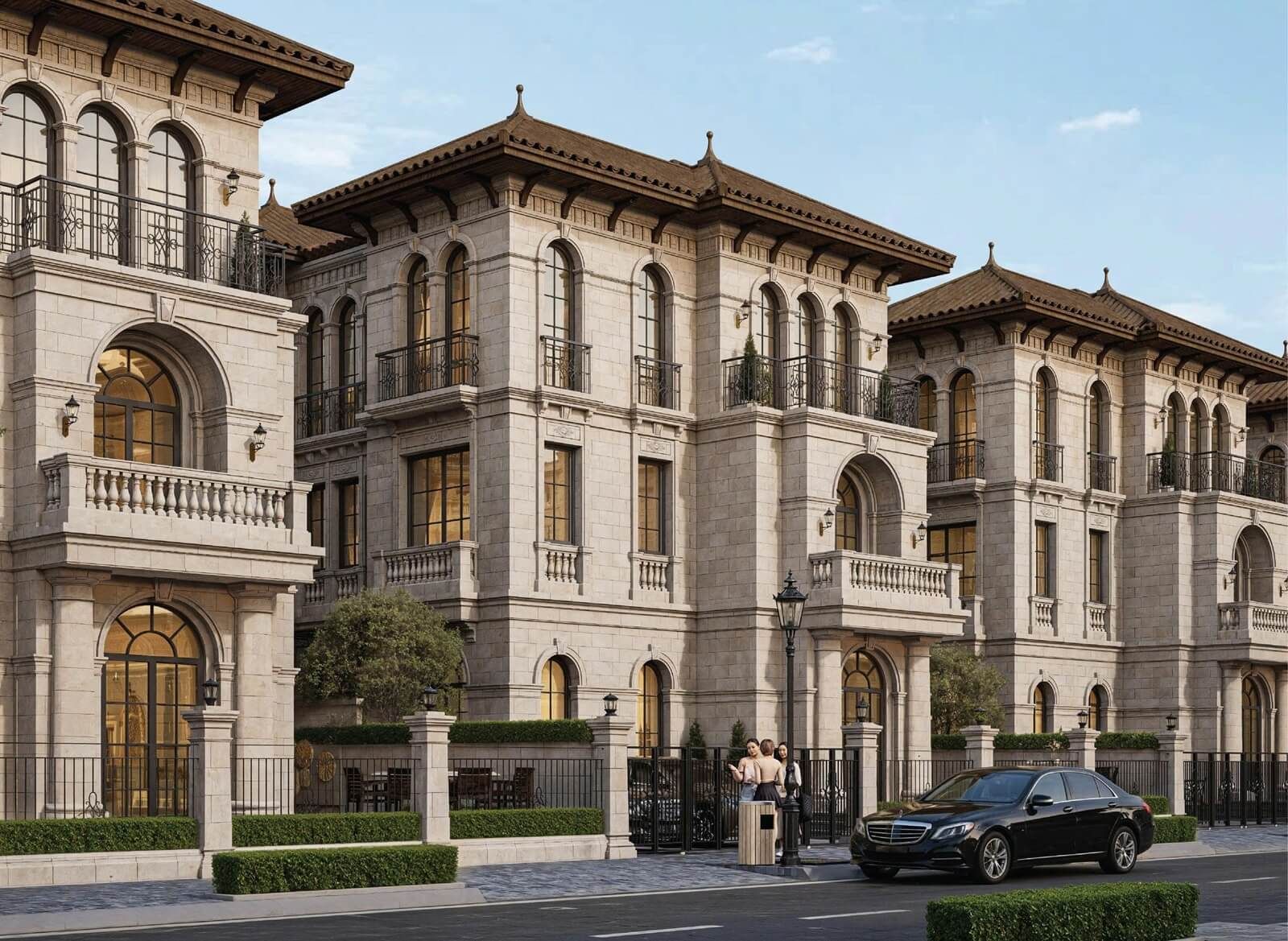 Cần bán biệt thự song lập chính Tây Bắc mặt tiền 6m - Xây 4 tầng Alluvia Sunshine Marina Văn Giang