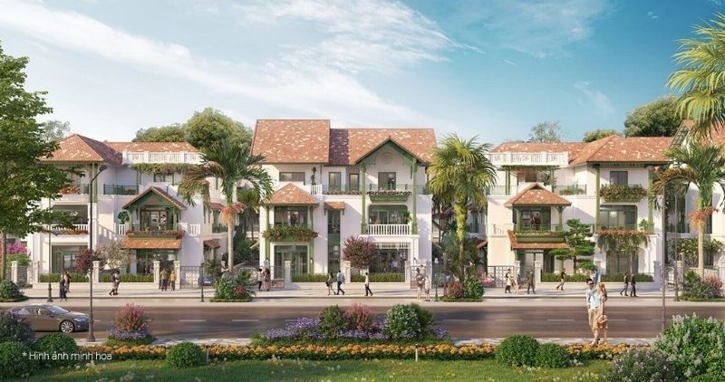 Mua biệt thự song lập Tây Bắc đối diện vườn hoa - Vài bước ra biển 3 tầng 1 tum Sun Nha Trang