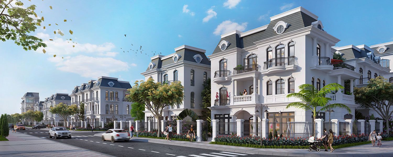 Mua đơn lập 2 mặt thoáng chính Nam - Vịnh Nhiệt Đới khu Châu Mỹ - MT 5m Vin Global Gate Cổ Loa