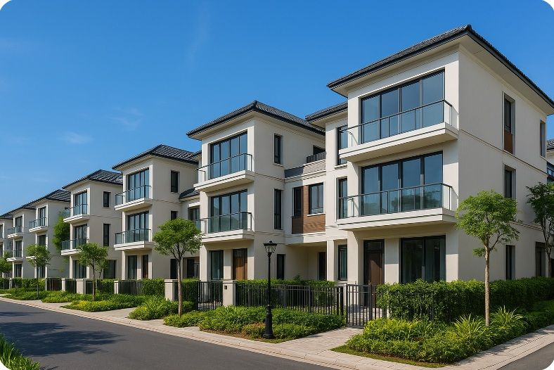 Bán biệt thự đơn lập hướng Tây Nam đối diện công viên 3 tầng 1 tum Vinhomes Olympic Ngọc Hồi