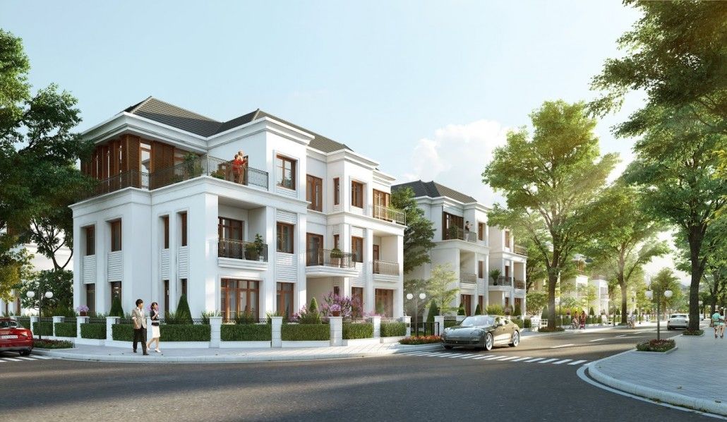 Mua biệt thự song lập Đông Tứ Trạch diện tích 170m2 khu Mặt Trời 19 nhìn trường học Vin Dương Kinh