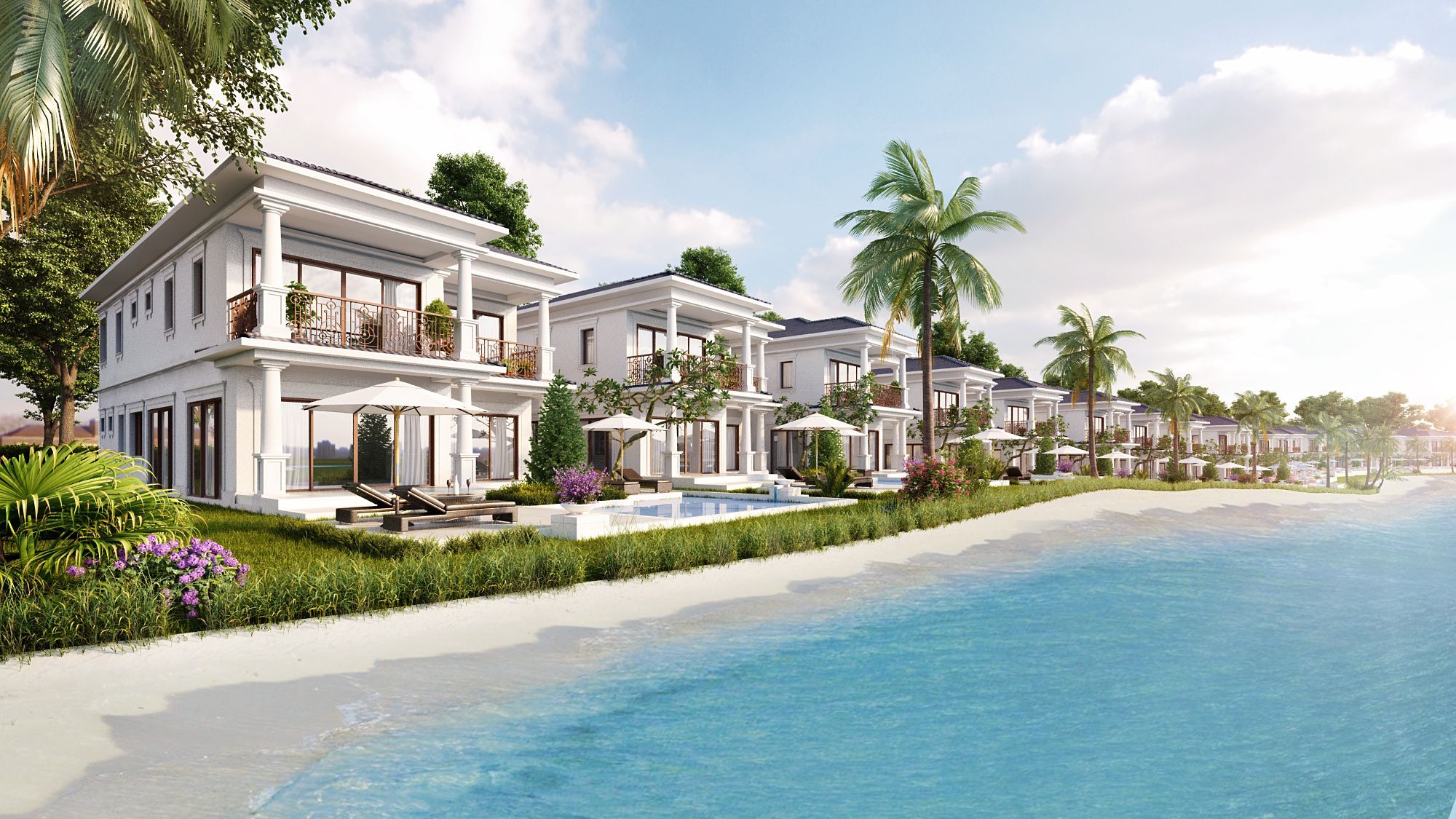 Bán biệt thự đơn lập góc 2 mặt thoáng Đông Bắc có hồ bơi riêng - Nội thất VIP Vinhomes Pearl Bay