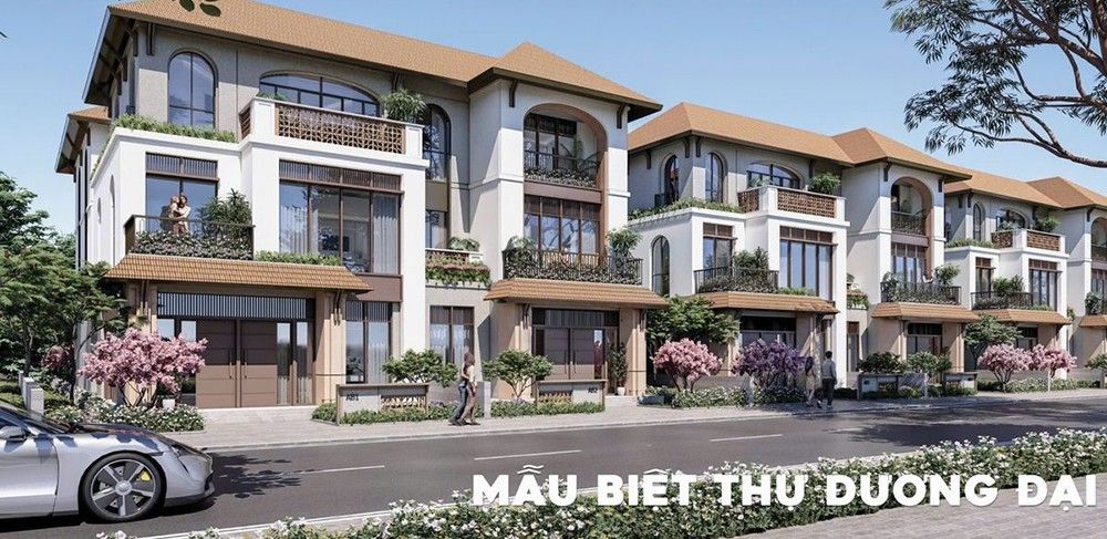 Bán biệt thự đơn lập 2 mặt thoáng Tây Nam hoàn thiện bên ngoài 3 tầng 1 tum Charmora Sun Nha Trang