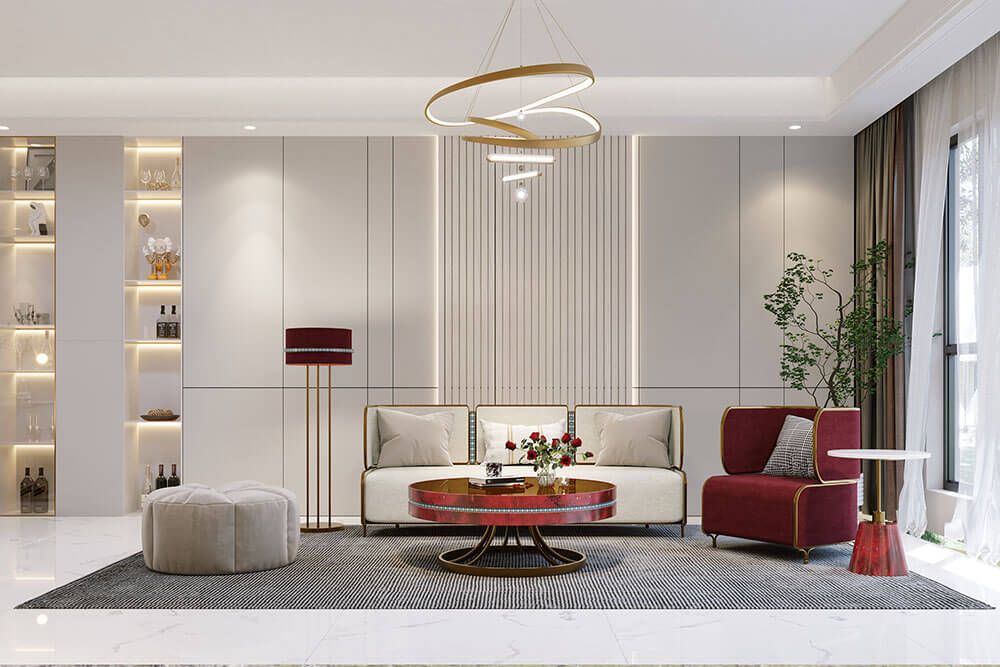 Căn hộ cao cấp The Legatus 22 Liễu Giai 2pn 2wc 106,8 hướng Tây Tứ Trạch view nội khu ấn tượng