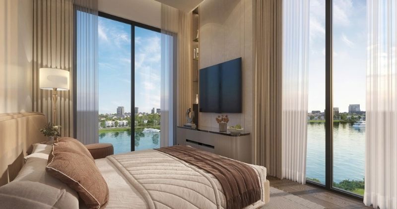 Bán căn 1 ngủ tầng trung ban công Đông Nam diện tích 53m2 view biển Charmora City Sun Nha Trang