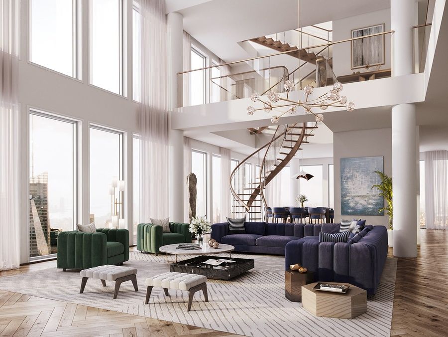 Bán căn hộ Penthouse Long Biên Central hướng Tây Bắc – Thiết kế sang trọng, view toàn cảnh Hà Nội
