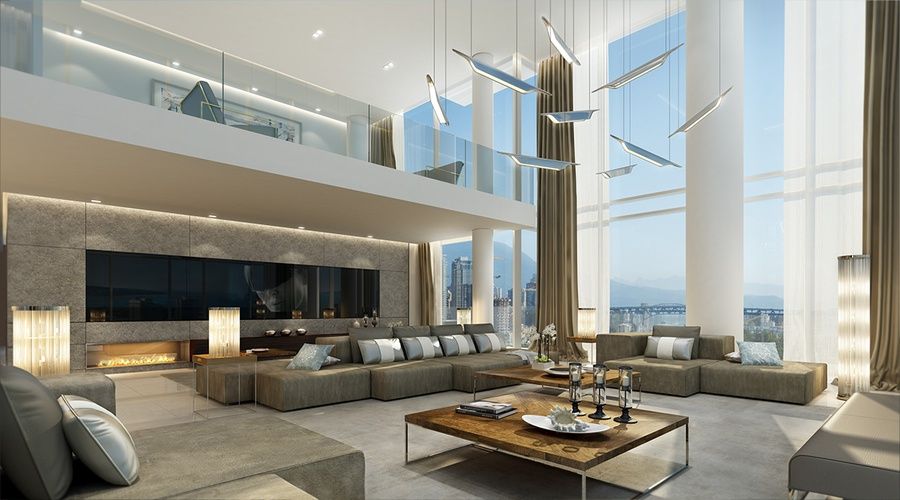 Penthouse Long Biên Central hướng Chính Tây cho thuê – Không gian 383m², nội thất đẳng cấp