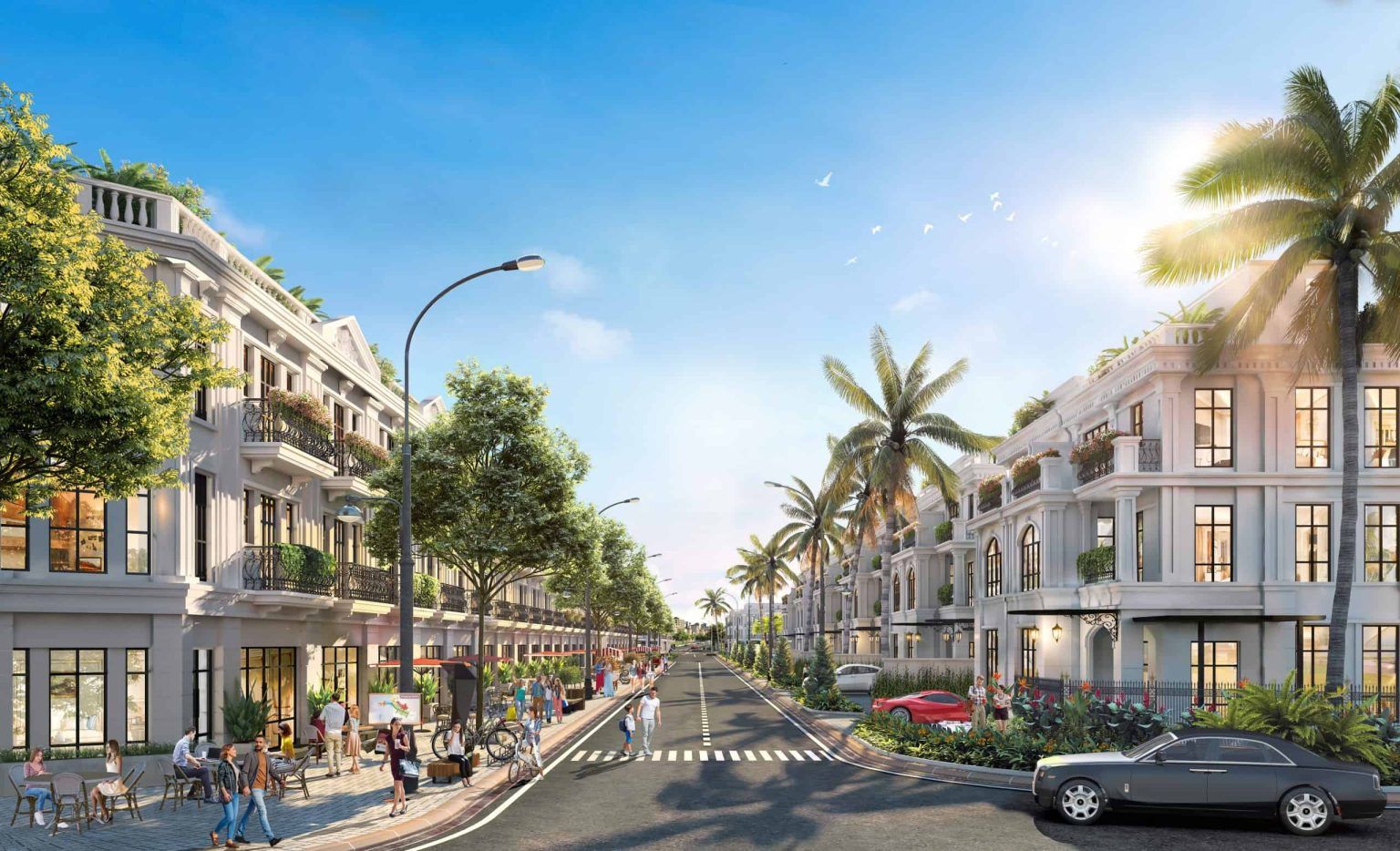 Mua nhà liền kề xẻ khe Tây Bắc khu P Ciputra Eden Residences DT: 150m2/MT: 10m xây thô bên trong