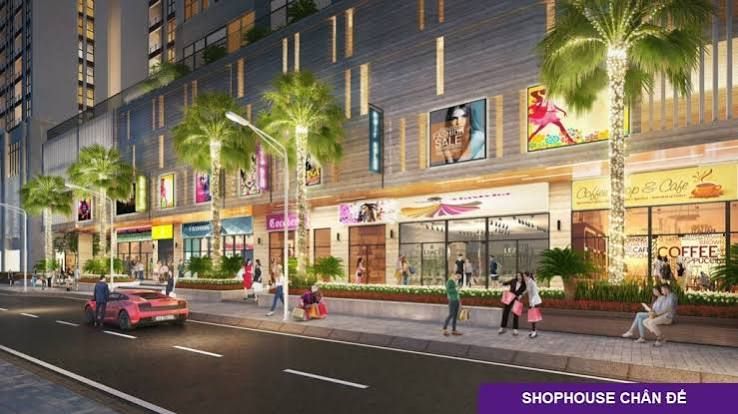 Bán căn góc shophouse khối đế kính chạm sàn MT 5m nhìn ra công viên MIK Vũ Yên The Habor Skyline
