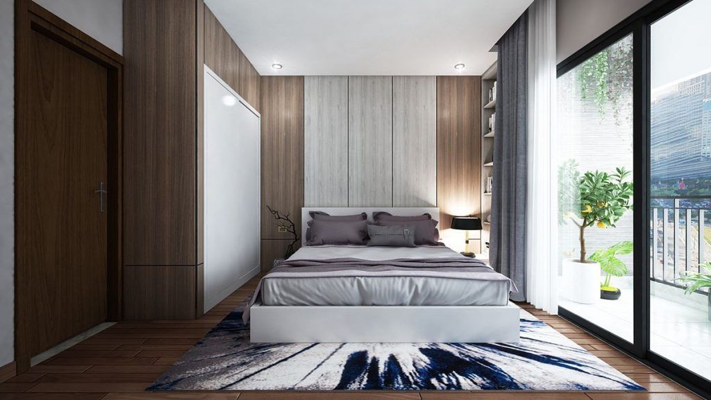 Cho thuê căn hộ HH3 The InterOne Bắc Giang 93m² hướng Tây Bắc – Căn góc 2 mặt thoáng, view đẹp