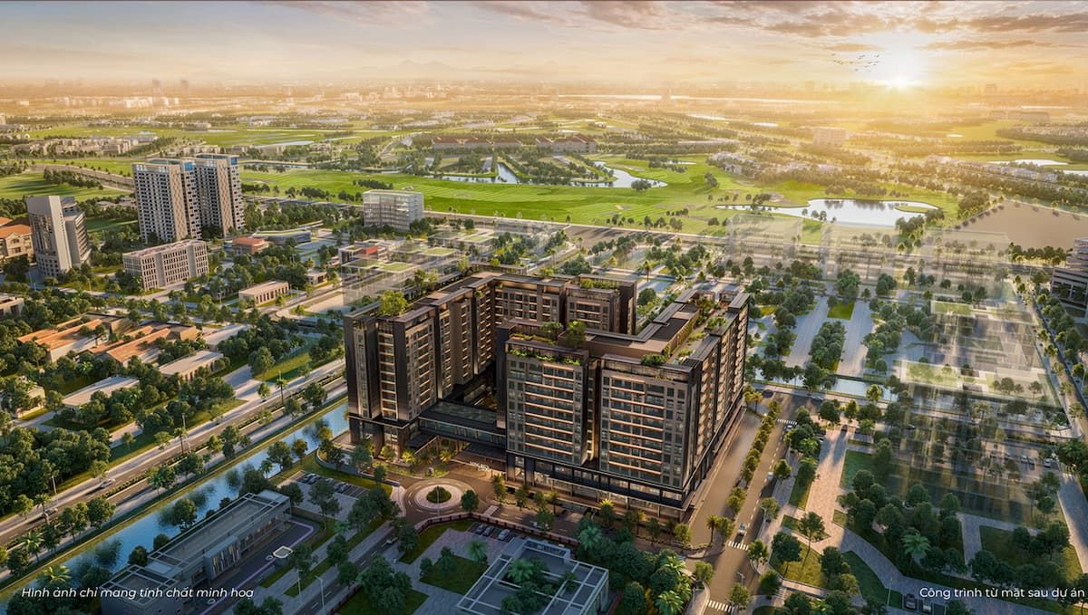 Bán căn hộ 3 phòng ngủ Long Biên Central hướng Chính Nam – View nội khu xanh, không gian yên tĩnh