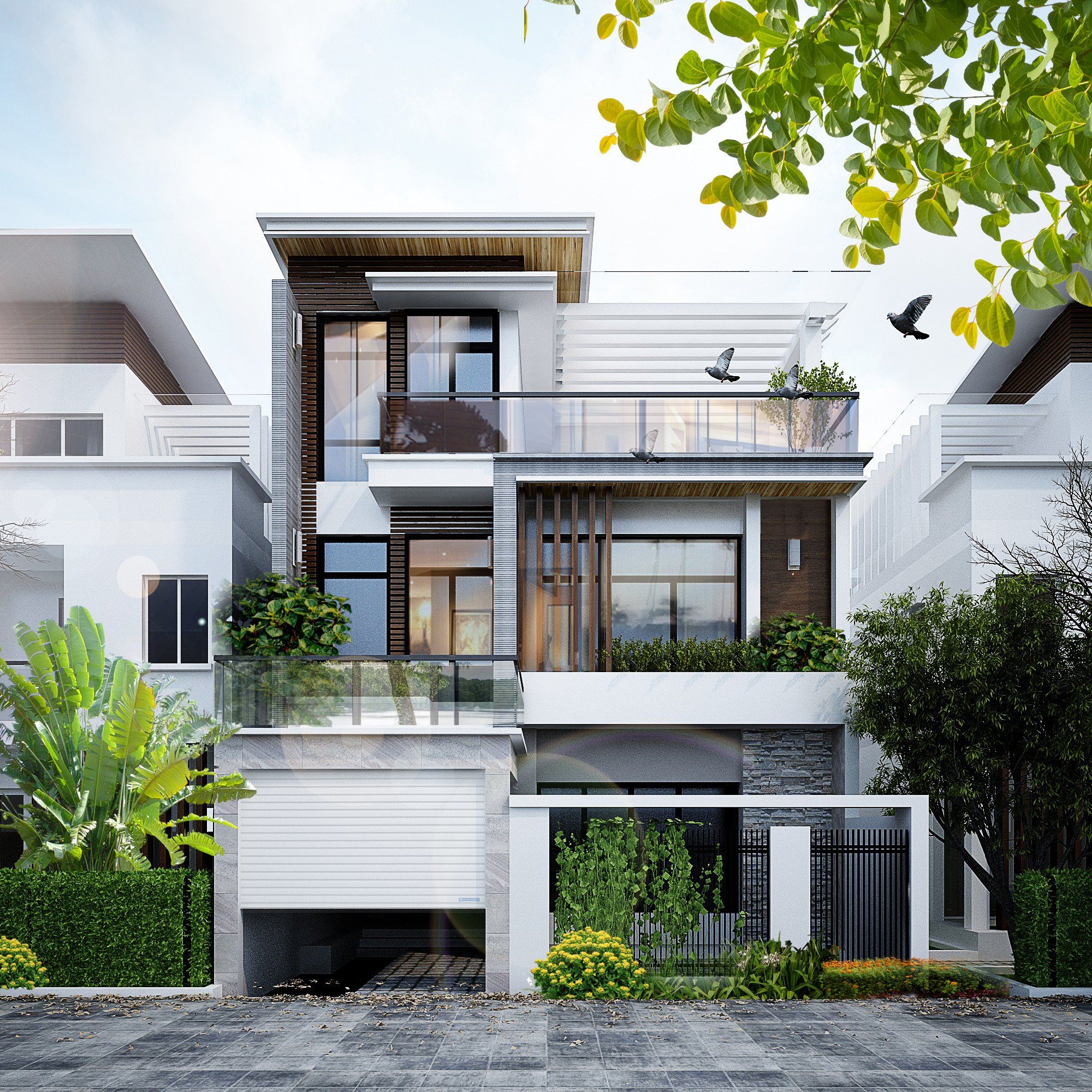 Cho thuê biệt thự The Crown Đại Hoàng Sơn Bắc Ninh – Vị trí đẹp, không gian rộng thoáng