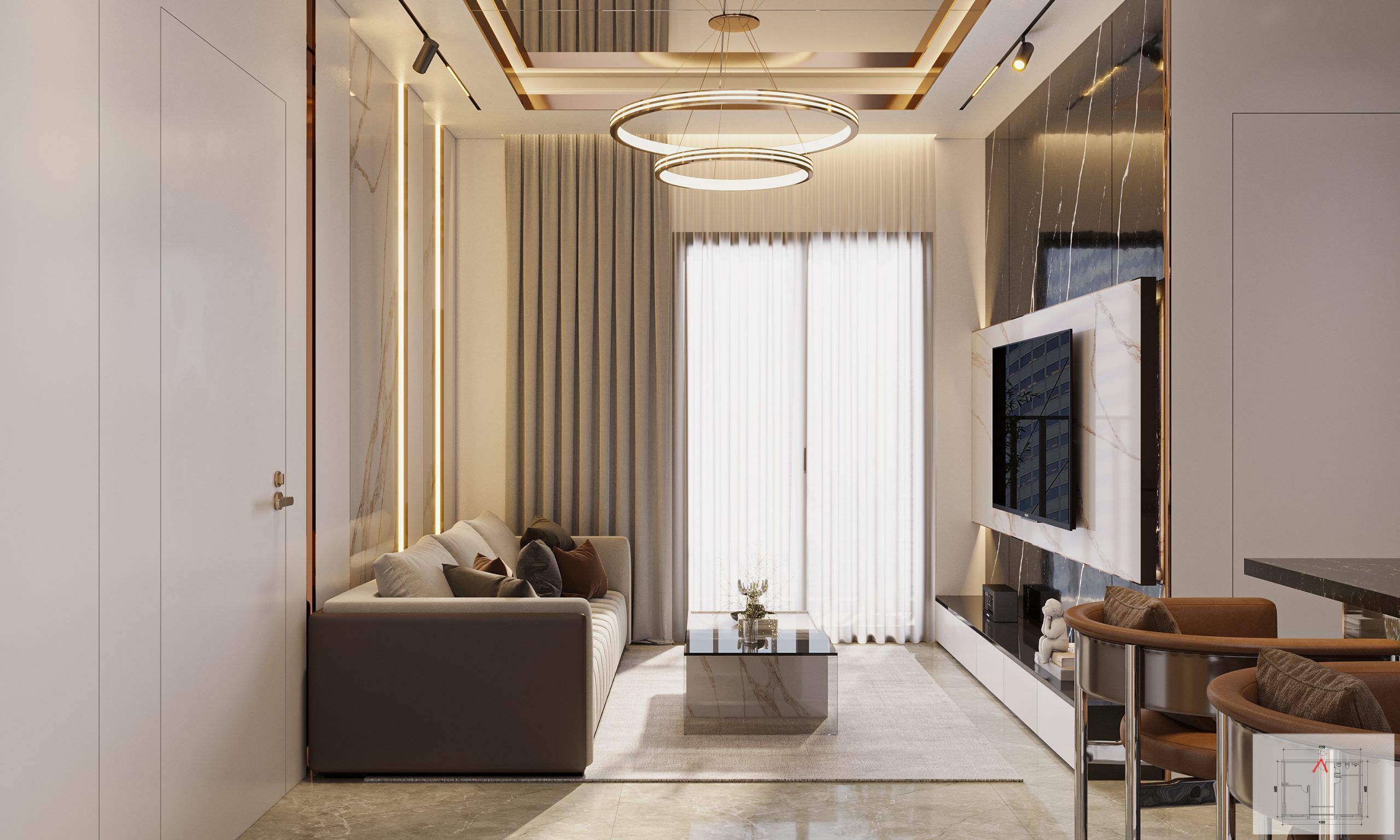 Mua căn góc diện tích 106.8m2/3PN ban công Tây Nam view toàn cảnh nội khu Metropoli5 Nam An Khánh