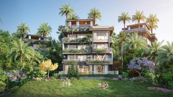 Bán biệt thự Đông Bắc 3 tầng 1 tum hoàn thiện bên ngoài kế cận chung cư Flamingo Forest City