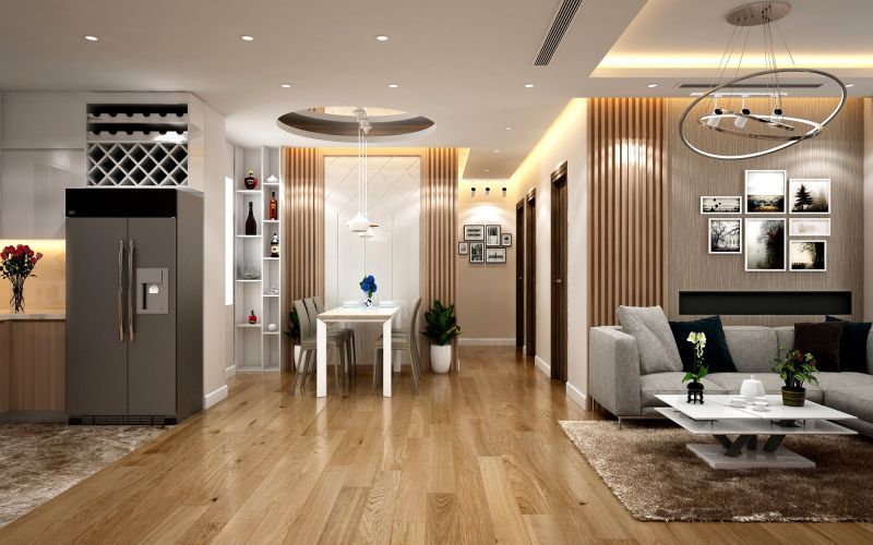 Cho thuê căn hộ HH5 The InterOne Bắc Giang – 3PN 93m², căn góc 2 mặt thoáng, view đẹp, giá tốt