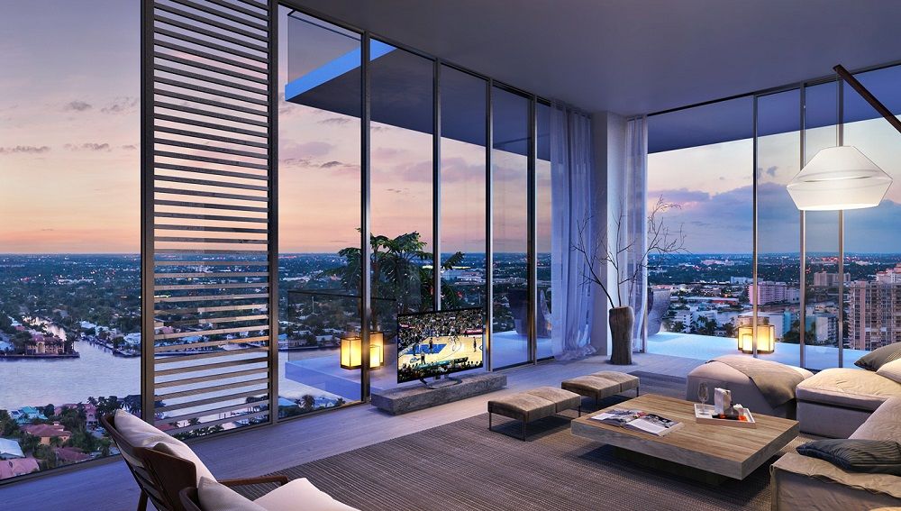 Cho thuê Penthouse The Legatus 22 Liễu Giai 308,7m2 hướng Đông view công viên xanh mát