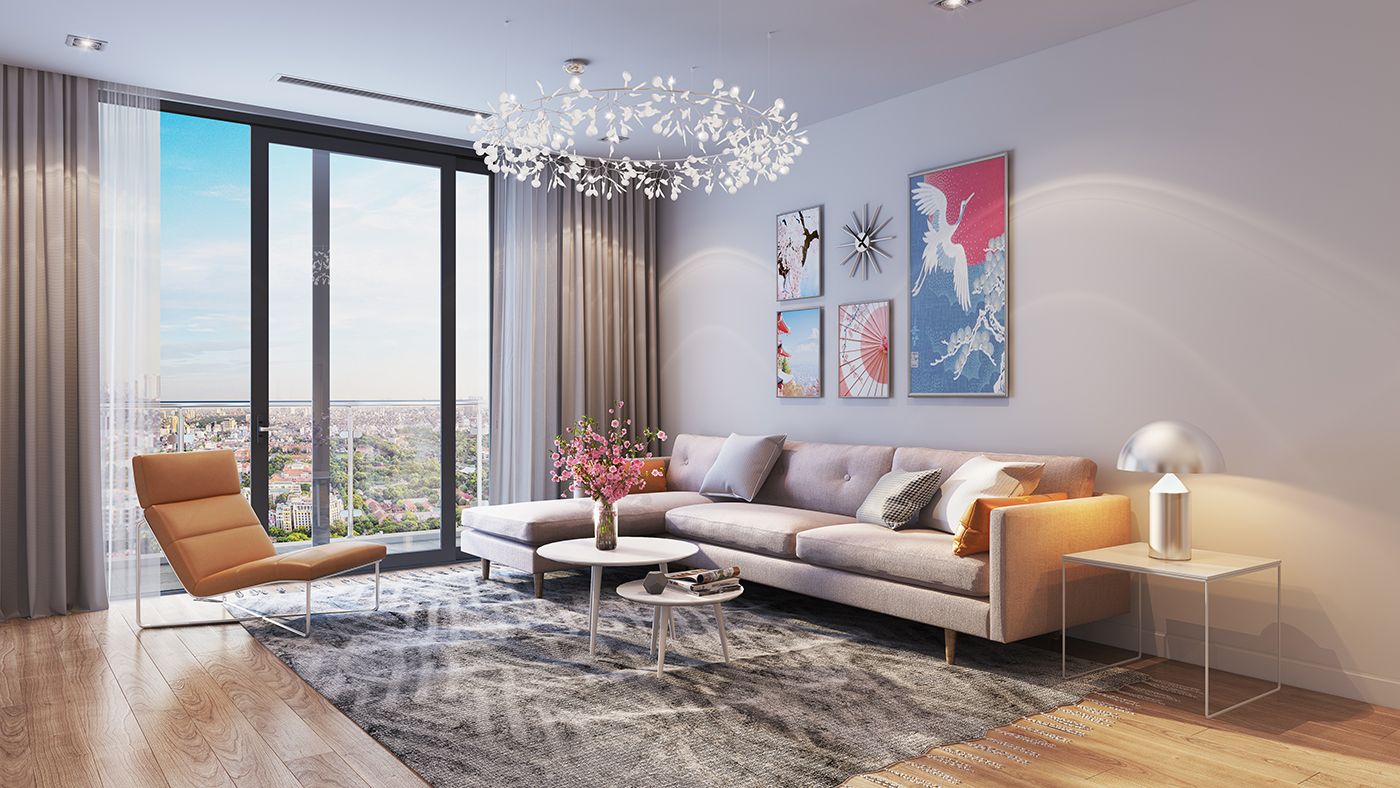 Bán căn hộ 1PN+ Sun Elite City Hạ Long 46m² hướng Đông – Không gian linh hoạt, giá bán hấp dẫn