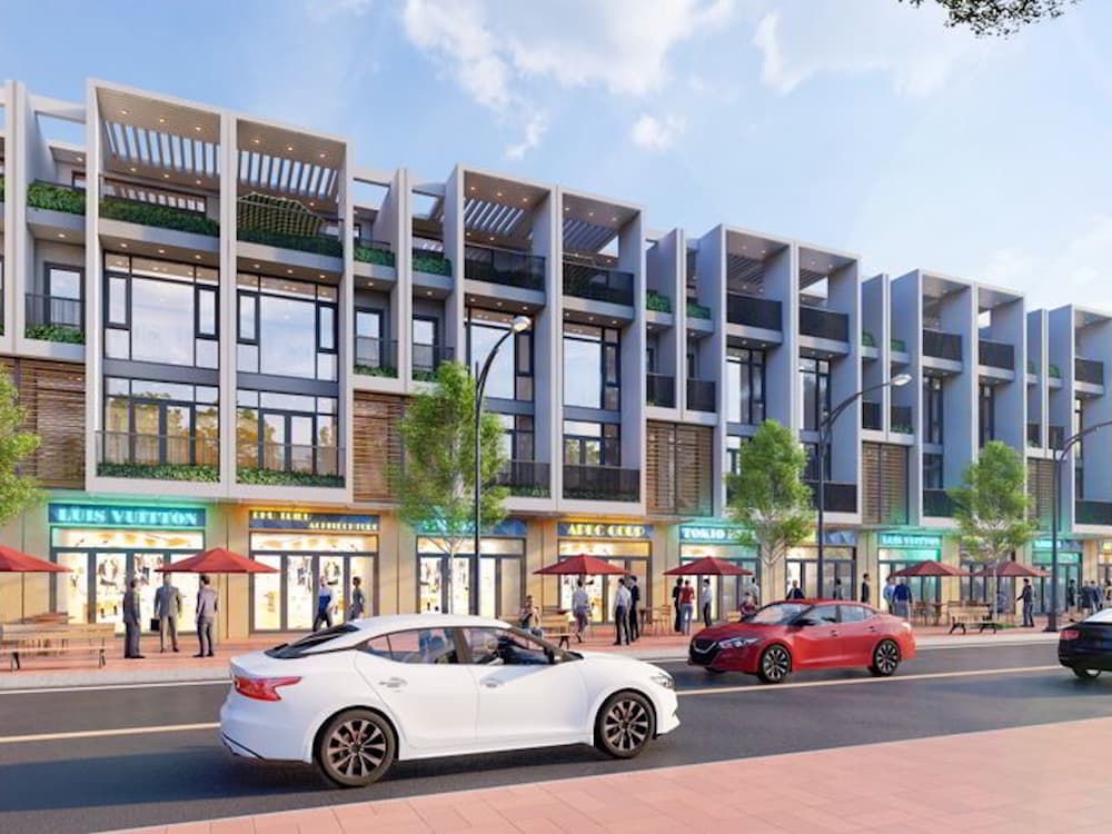 Bán shophouse hướng Đông gần biển vị trí đẹp kinh doanh hoàn thiện CĐT MIK Green Paradise Cần Giờ