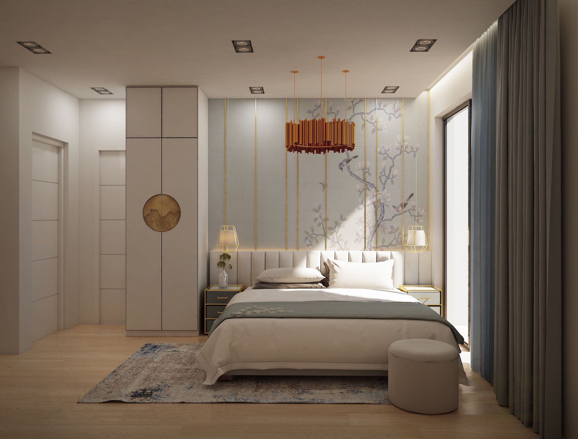 Cho thuê căn hộ Dual Key Sun Centro Town – Hướng Nam, không gian sống riêng biệt, tiện nghi đầy đủ