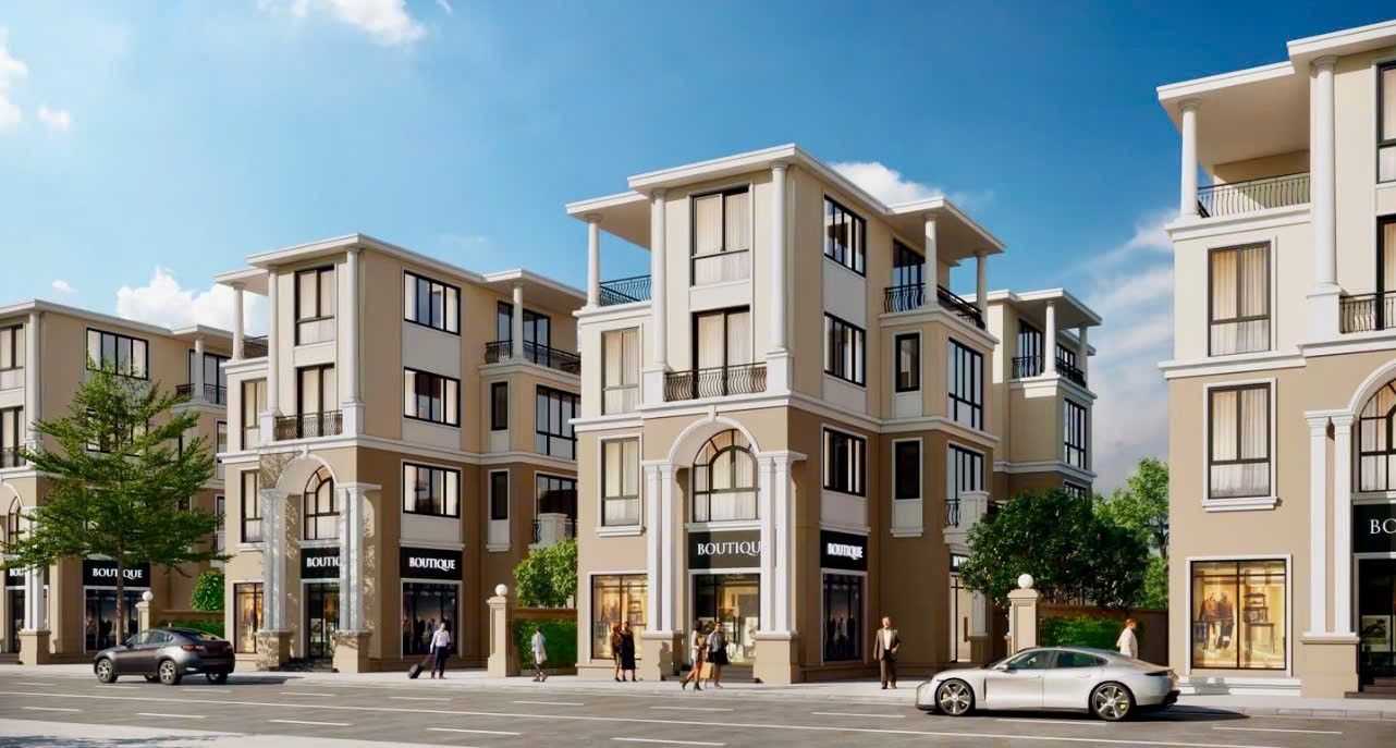 Bán nhà phố shophouse hướng Bắc, DT 70m2/4 tầng MT 3m Thiên Đường Xanh Vinhomes Global Gate Hạ Long
