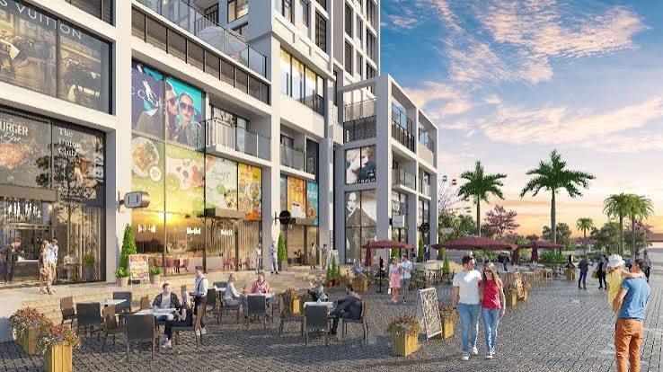 Shophouse hướng Đông Nam view công viên tại UDIC Riverside 2 Vĩnh Tuy không gian thoáng đẹp