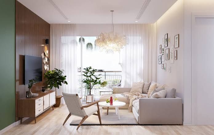 Căn hộ 2pn The Cityon Imperia Ocean City Hưng Yên 57m2 hướng Tây 1wc view cầu