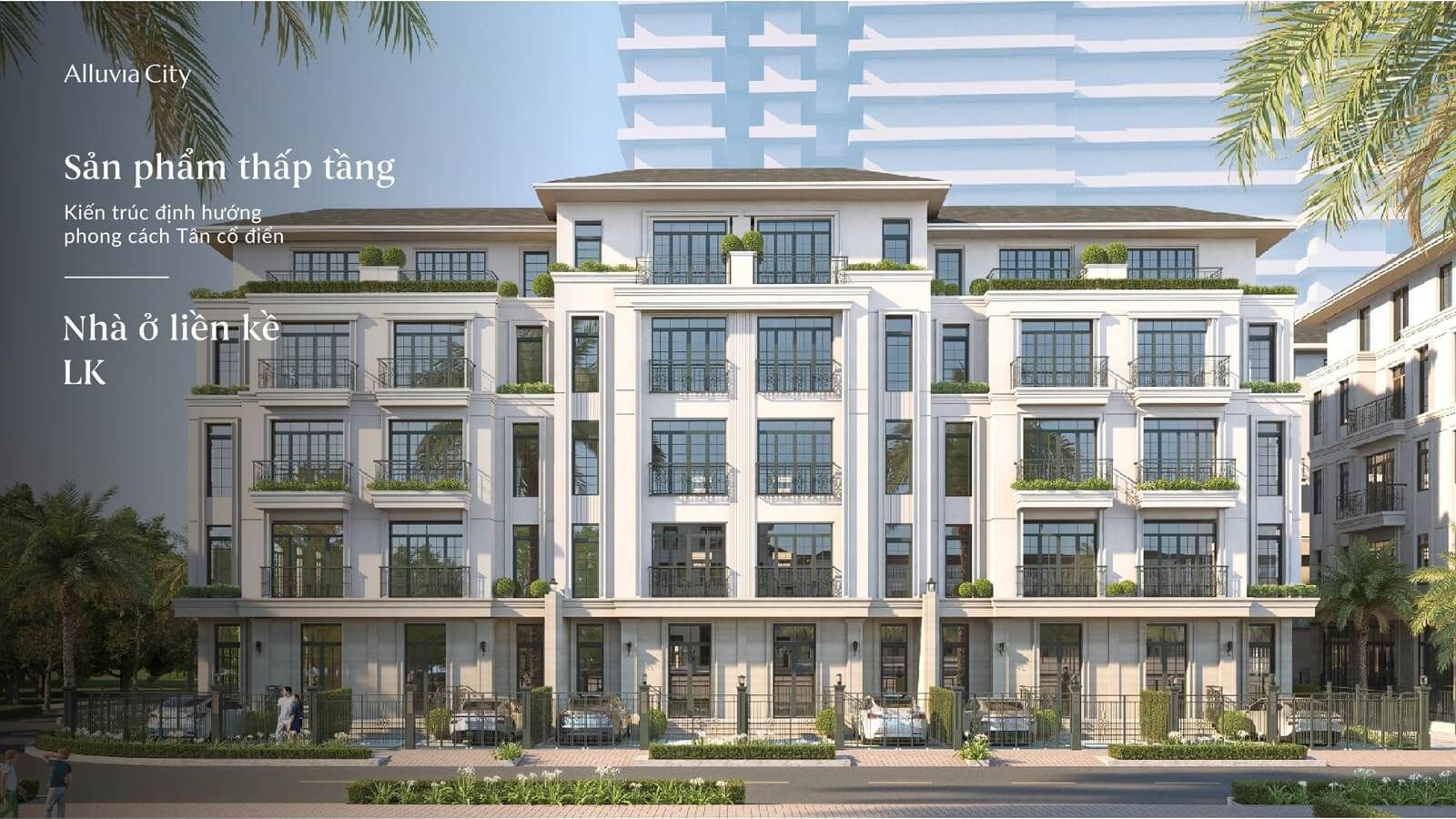 Mua biệt thự hướng Đông Nam 3 tầng 1 tum mặt tiền 6m The Infinity Meyhomes Capital Phú Quốc