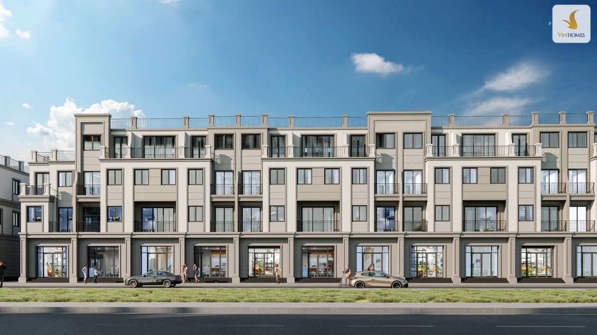 Bán shophouse chính Nam khu Châu Mỹ, Vịnh Lam Ngọc x 4 tầng KD tốt Vinhomes Hạ Long xây thô trong