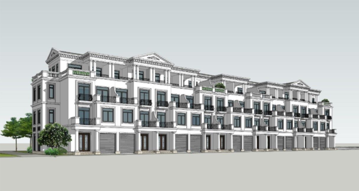 Bán nhà liền kề xẻ khe hướng Bắc - DT: 80m2 MT: 5m hoàn thiện ngoài Vịnh Ánh Dương Vinhomes Hạ Long