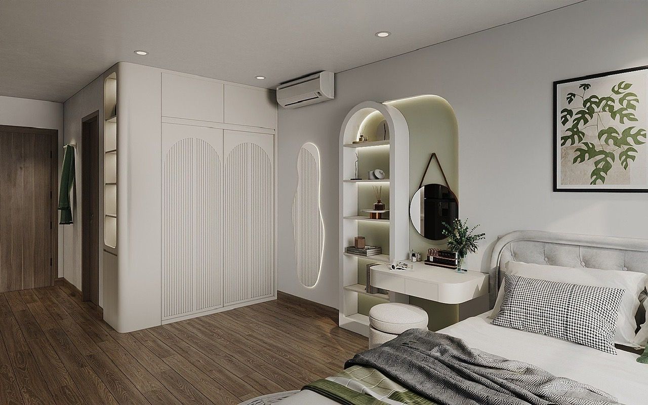 Bán căn hộ 2 ngủ hướng Bắc tầng trung - DT: 74m2 bàn giao cao cấp Masteri Grand Coast Hưng Yên